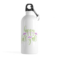 Stainless Steel Water Bottle - Happy Fall Y'all