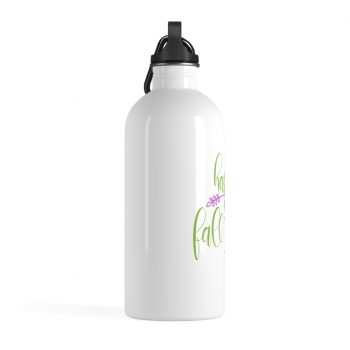 Stainless Steel Water Bottle - Happy Fall Y'all