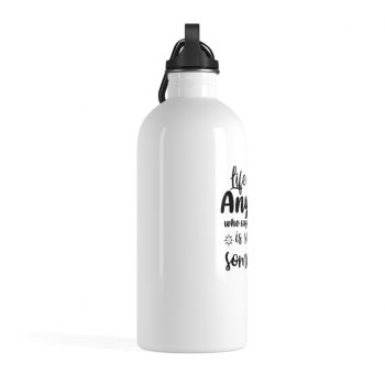 Stainless Steel Water Bottle - Life is pain Anyone who says otherwise is selling something