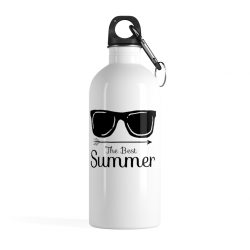 Stainless Steel Water Bottle - The Best Summer - Sunglasses