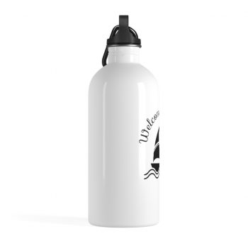 Stainless Steel Water Bottle - Welcome Summer - Sailboat