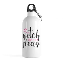 Stainless Steel Water Bottle - Witch Please