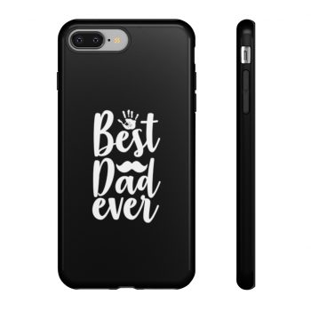 Tough Case Cell Phone Cover Black Best Dad Ever