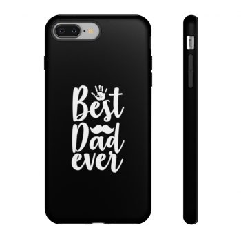 Tough Case Cell Phone Cover Black Best Dad Ever