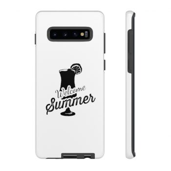 Tough Case Cell Phone Cover Welcome Summer