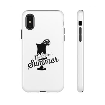 Tough Case Cell Phone Cover Welcome Summer