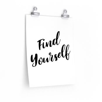 Wall Art Posters Prints - Find Yourself