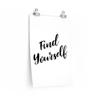 Wall Art Posters Prints - Find Yourself