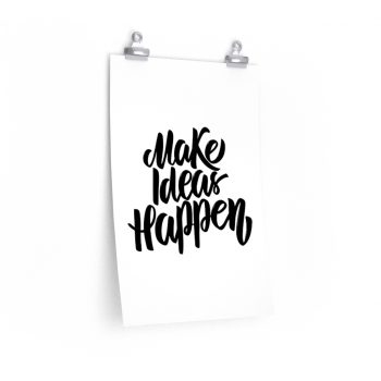 Wall Art Posters Prints - Make Ideas Happen