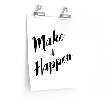 Wall Art Posters Prints - Make it Happen