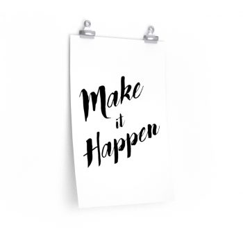 Wall Art Posters Prints - Make it Happen