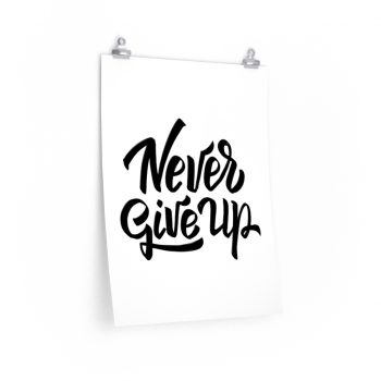 Wall Art Posters Prints - Never Give Up