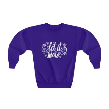 Youth Sweatshirt Several Colors - Let it Snow