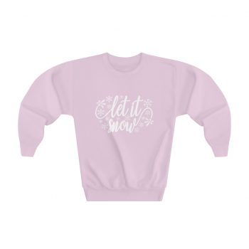 Youth Sweatshirt Several Colors - Let it Snow