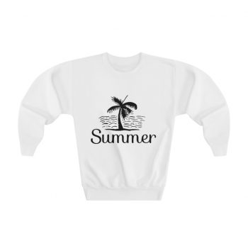 Youth Sweatshirt - Summer Palm Tree