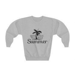 Youth Sweatshirt - Summer Palm Tree