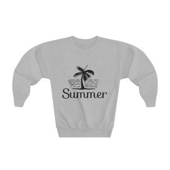 Youth Sweatshirt - Summer Palm Tree