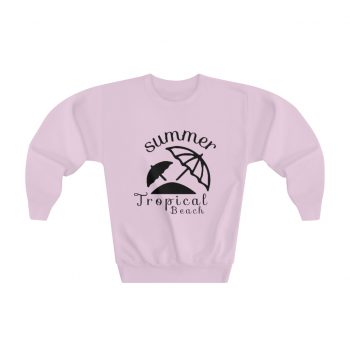 Youth Sweatshirt - Summer Tropical Beach