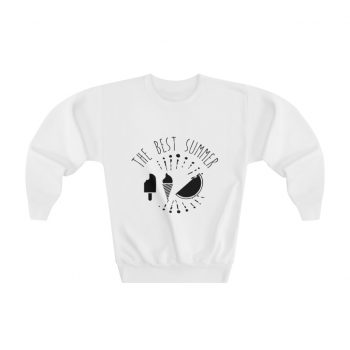 Youth Sweatshirt - The Best Summer – Ice Cream Watermelon Popsicle