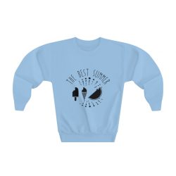 Youth Sweatshirt - The Best Summer – Ice Cream Watermelon Popsicle