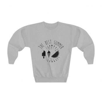 Youth Sweatshirt - The Best Summer – Ice Cream Watermelon Popsicle