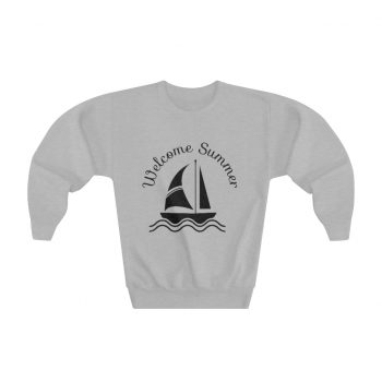 Youth Sweatshirt - Welcome Summer - Sailboat