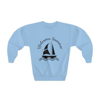 Youth Sweatshirt - Welcome Summer - Sailboat