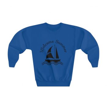 Youth Sweatshirt - Welcome Summer - Sailboat