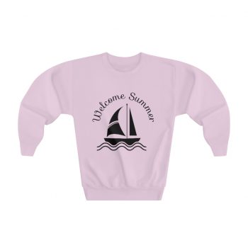 Youth Sweatshirt - Welcome Summer - Sailboat