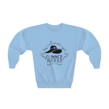 Youth Sweatshirt - Welcome Summer - Sun Hat