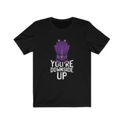 Adult Short Sleeve Tee T-Shirt Unisex - Bat You're Downside Up