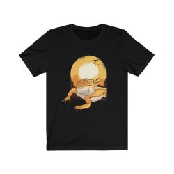 Adult Short Sleeve Tee T-Shirt Unisex - Bearded Dragon Desert Sun