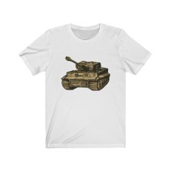 Adult Short Sleeve Tee T-Shirt Unisex - Panzer Tank