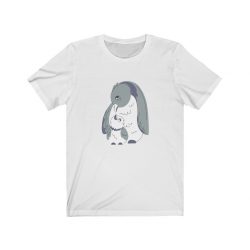 Adult Short Sleeve Tee T-Shirt Unisex - Penguin Mom and Baby