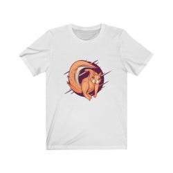 Adult Short Sleeve Tee T-Shirt Unisex - Scrappy Squirrel Animal