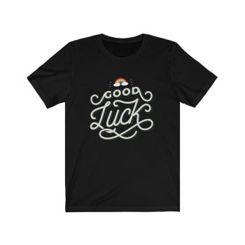 Adult Short Sleeve Tee T-Shirt Unisex Several Colors - Good Luck St Patricks Day