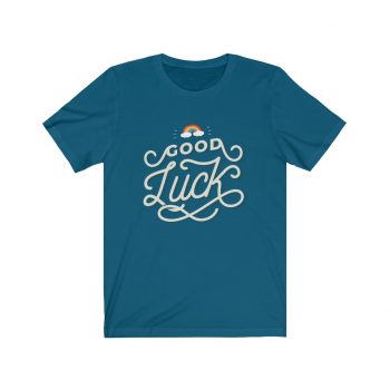 Adult Short Sleeve Tee T-Shirt Unisex Several Colors - Good Luck St Patricks Day