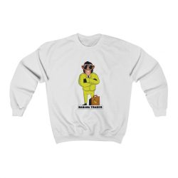 Adult Sweatshirt Unisex Heavy Blend - Banana Trader Monkey