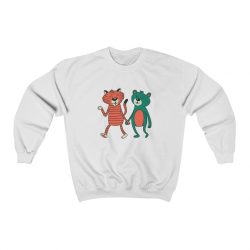 Adult Sweatshirt Unisex Heavy Blend - Cute Bear Tiger