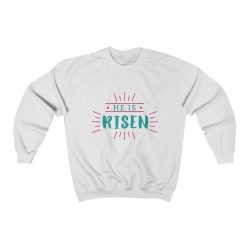 Adult Sweatshirt Unisex Heavy Blend - He is Risen - Easter