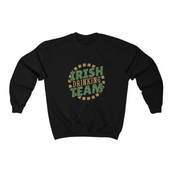 Adult Sweatshirt Unisex Heavy Blend - Irish Drinking Team Shamrocks