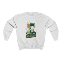 Adult Sweatshirt Unisex Heavy Blend - Lets Get Ready to Stumble St Patricks Beer