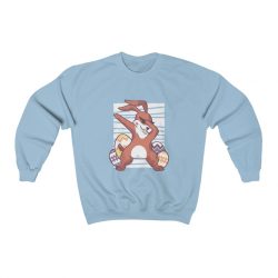 Adult Sweatshirt Unisex Heavy Blend Several Colors - Dabbing Easter Bunny - Dancing Eggs