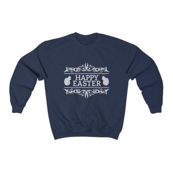 Adult Sweatshirt Unisex Heavy Blend Several Colors - Happy Easter - Easter Eggs