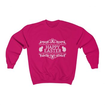 Adult Sweatshirt Unisex Heavy Blend Several Colors - Happy Easter - Easter Eggs