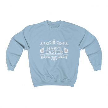 Adult Sweatshirt Unisex Heavy Blend Several Colors - Happy Easter - Easter Eggs