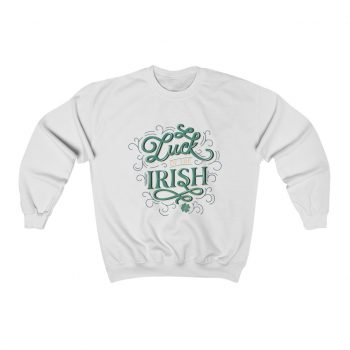 Adult Sweatshirt Unisex Heavy Blend Several Colors - Luck of the Irish St Patrick's Day