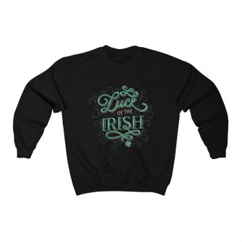 Adult Sweatshirt Unisex Heavy Blend Several Colors - Luck of the Irish St Patrick's Day