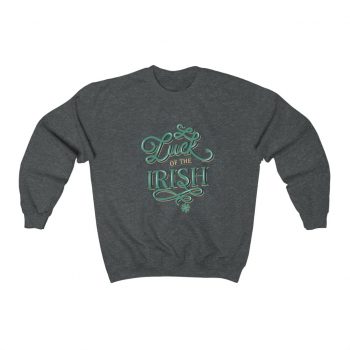 Adult Sweatshirt Unisex Heavy Blend Several Colors - Luck of the Irish St Patrick's Day