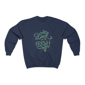 Adult Sweatshirt Unisex Heavy Blend Several Colors - Luck of the Irish St Patrick's Day